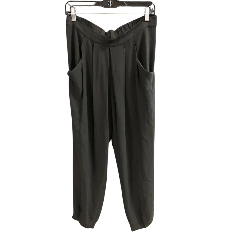 PANTS DESIGNER BY EILEEN FISHER BLACK SIZE: S