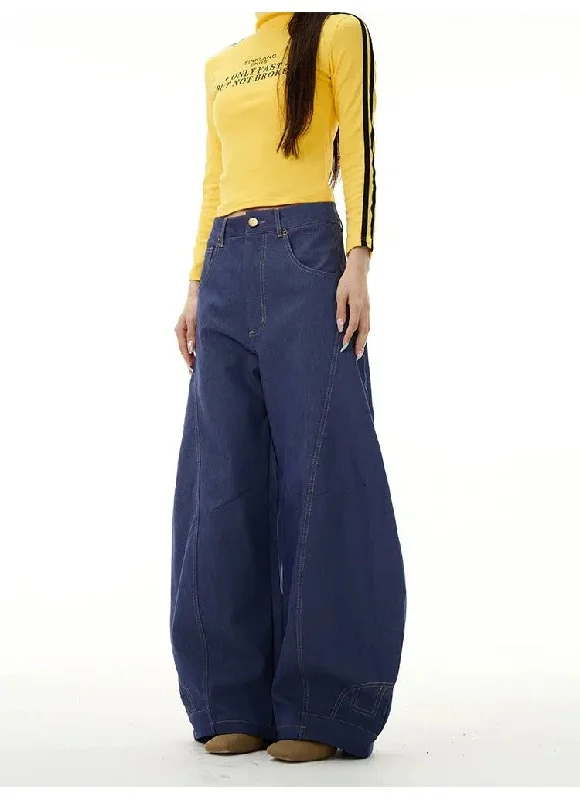 Scimitar Wide Leg Jeans