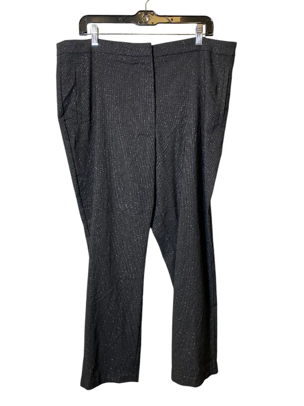 Pants Cropped By Worthington In Black, Size: 18