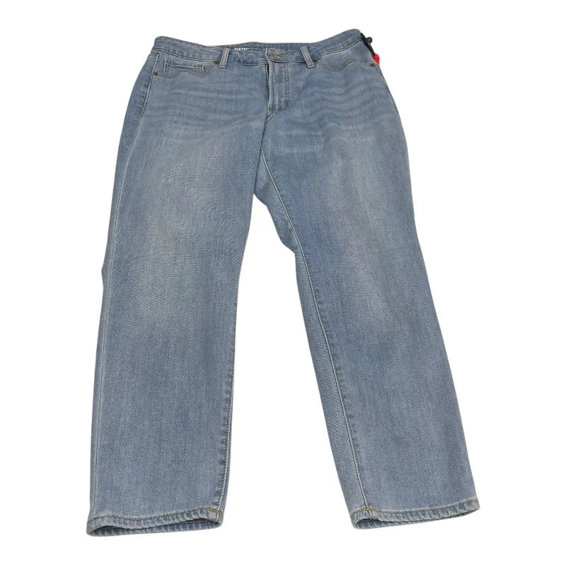 Jeans Straight By Old Navy In Blue Denim, Size: 12