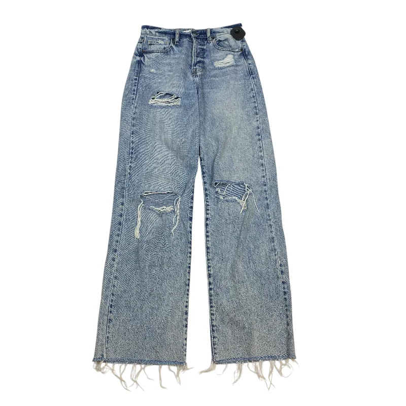 Jeans Straight By Hidden In Blue Denim, Size: 0