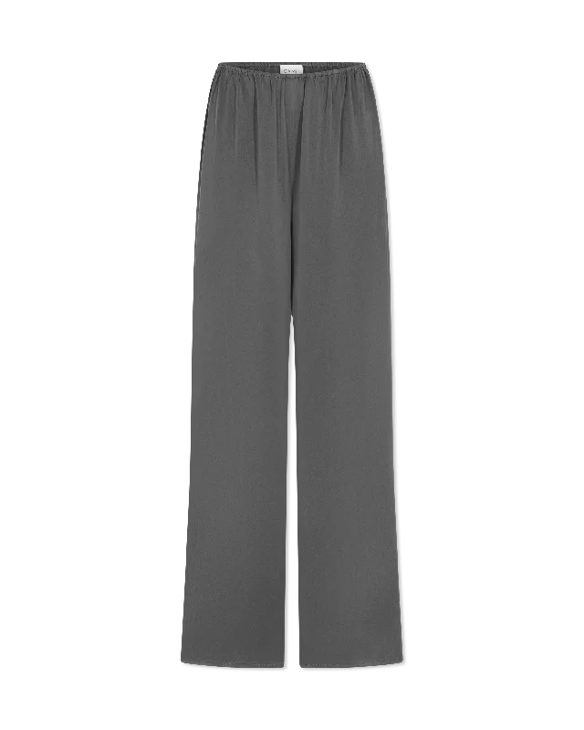 Doreen Silk Wide Leg Pant