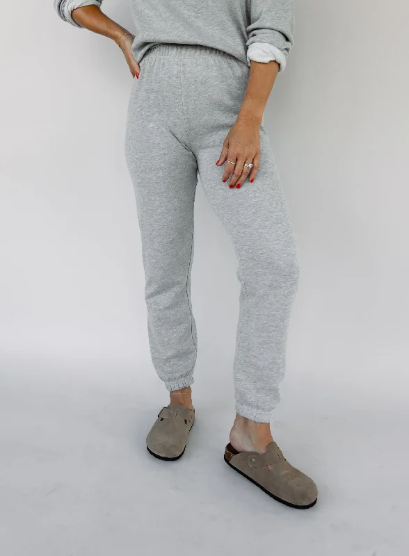 Z Supply: Classic Gym Jogger - Heather Grey