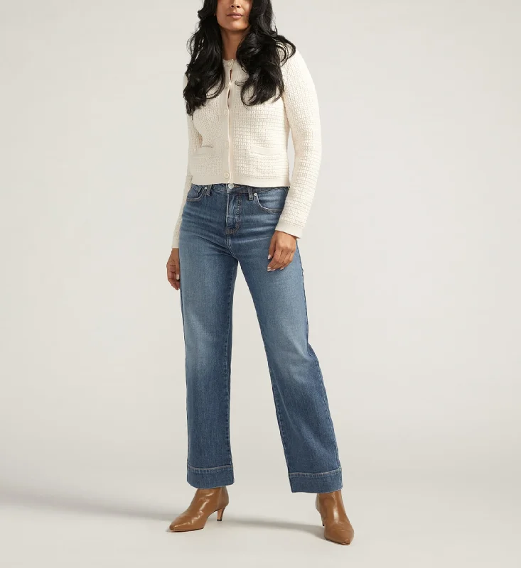 Sophia High Rise Wide Leg Jeans