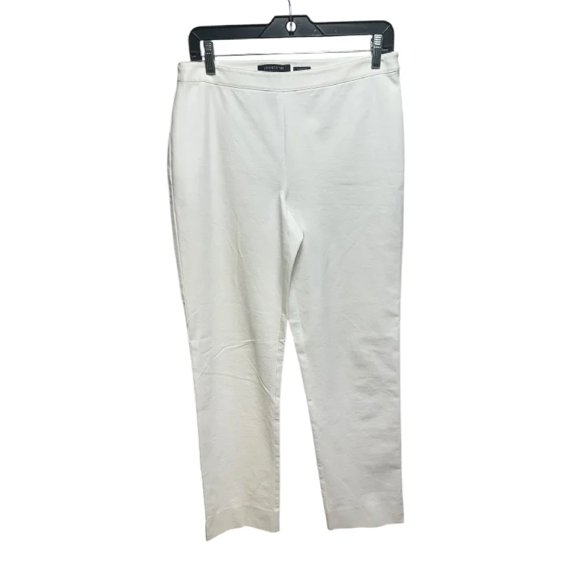 Pants Designer By Lafayette 148 In White, Size: 8