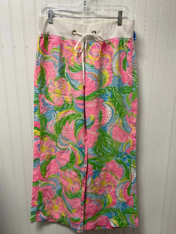 Pants Designer By Lilly Pulitzer In Multi-colored, Size: 10