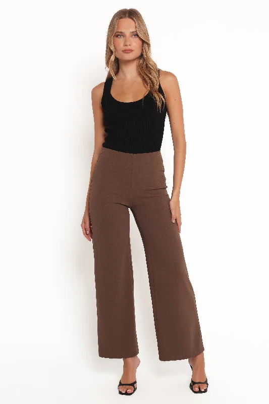 Colette Pants - Brown