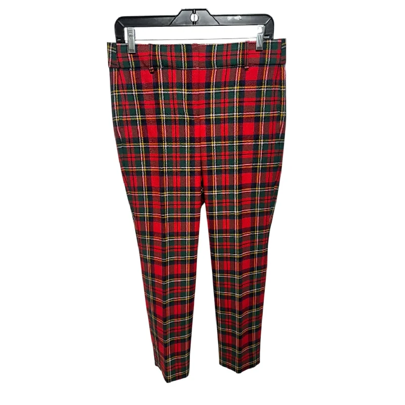 Pants Other By J. Crew In Plaid Pattern, Size: 6