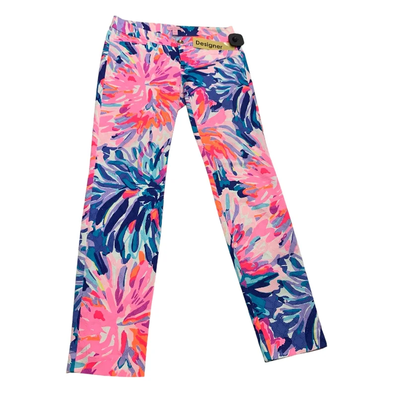 Pants Designer By Lilly Pulitzer In Multi-colored, Size: 0