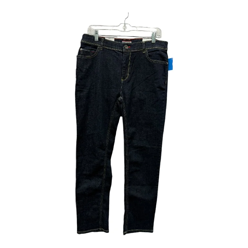 JEANS STRAIGHT by TOMMY HILFIGER In BLUE DENIM, Size: 18