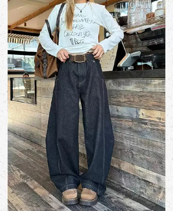 Bright Line Wide Leg Jeans