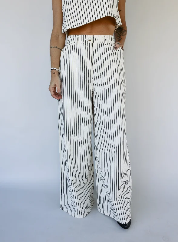 Kate Stripe Pants - Final Sale