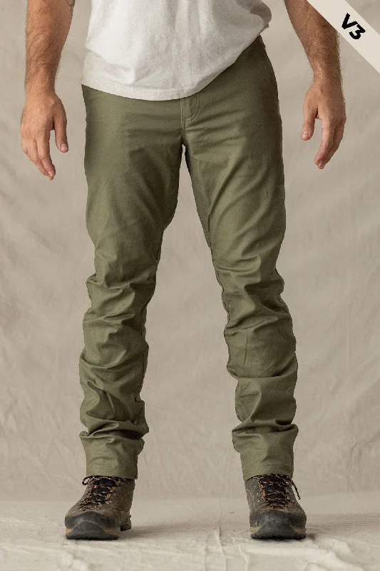 Flex Canvas Pants V3 - Olive