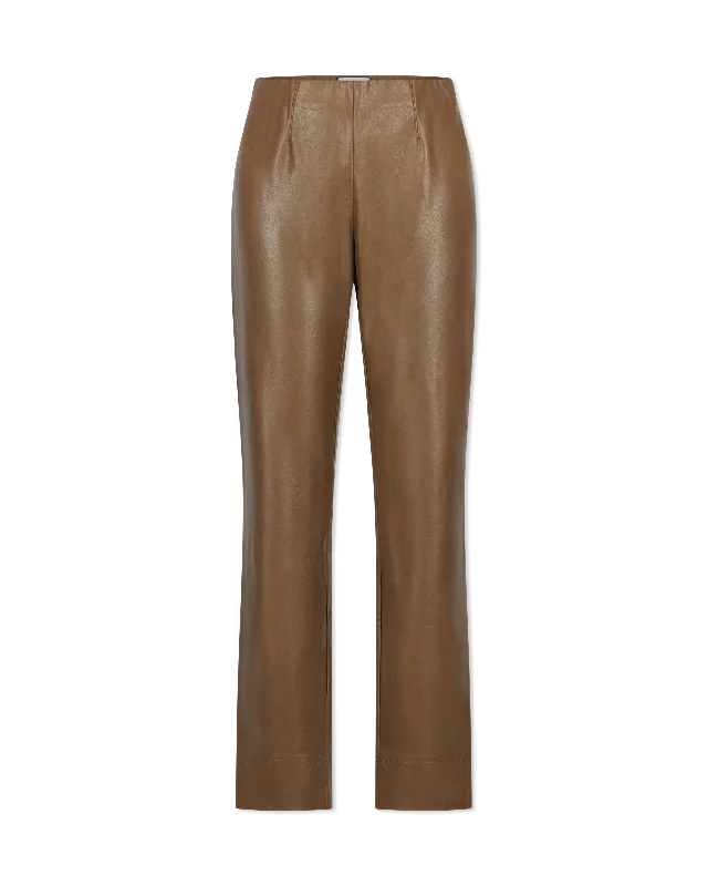 Sabrina Faux Nappa Leather Pant