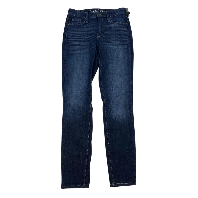 Jeans Skinny By Universal Thread In Blue Denim, Size: 4