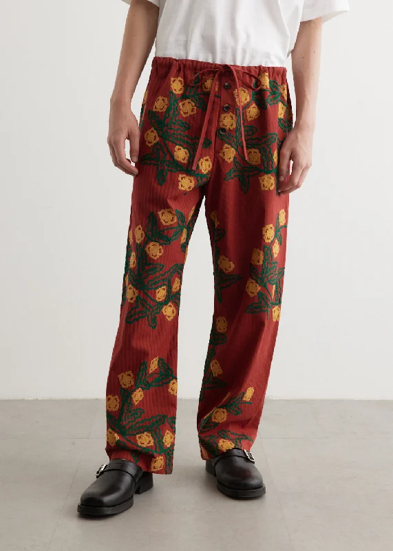 Marigold Wreath Pajama Pants