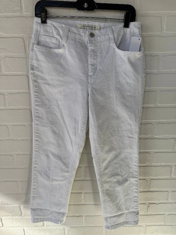 Jeans Cropped By Jones New York In White, Size: 8