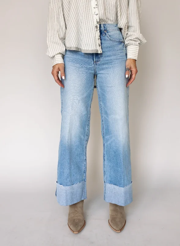 Pistola: Lana Crop Denim - Snowcat