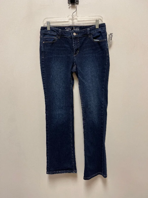 Jeans Skinny By White House Black Market In Blue Denim, Size: 8