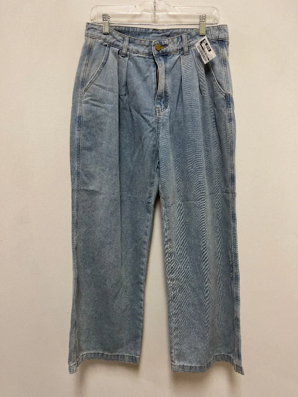 Jeans Boyfriend By Clothes Mentor In Blue Denim, Size: L