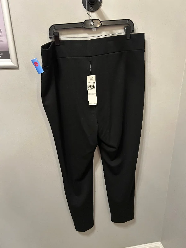 Pants Lounge By Ruby Rd In Black, Size: 18