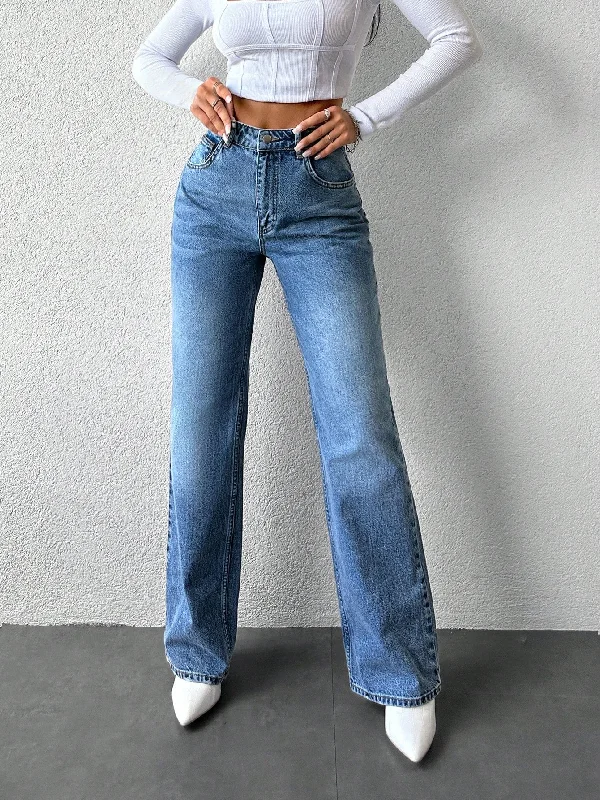 Oh So Vintage Wide Leg Jeans