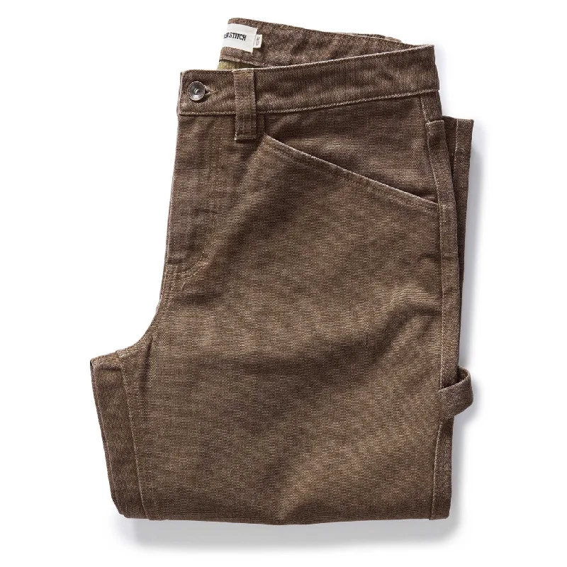 The Workhorse Pant in Aged Penny Chipped Canvas