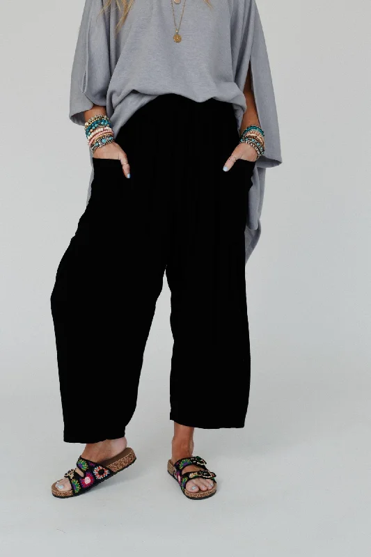 Blissful Drifter Pants - Black