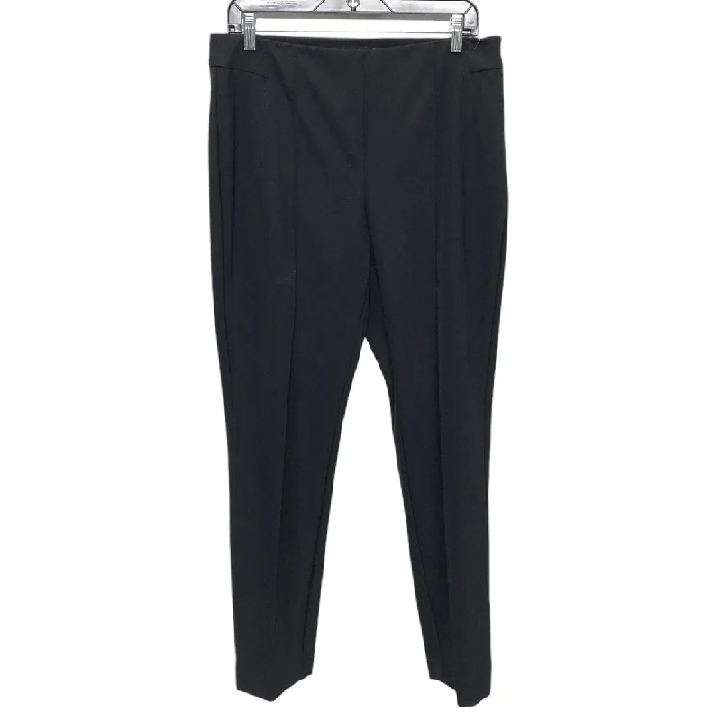 Pants Designer By Lafayette 148 In Black, Size: L