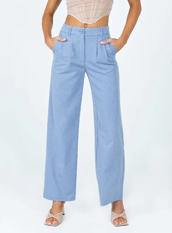 Archer Pants Blue