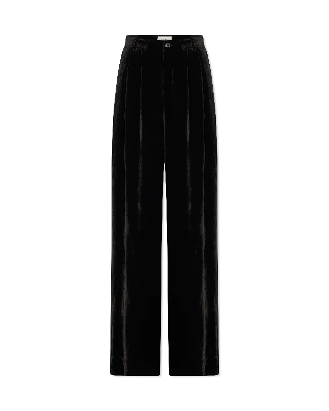 Rylie Wide-Leg Velvet Pants