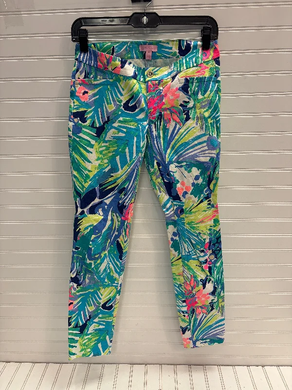 Pants Designer By Lilly Pulitzer In Multi-colored, Size: Xxs