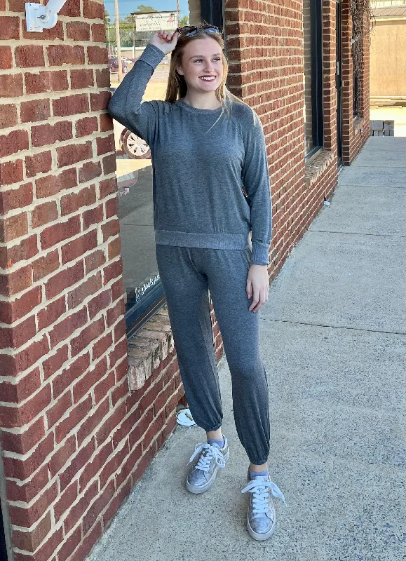 Grey Jogger Set