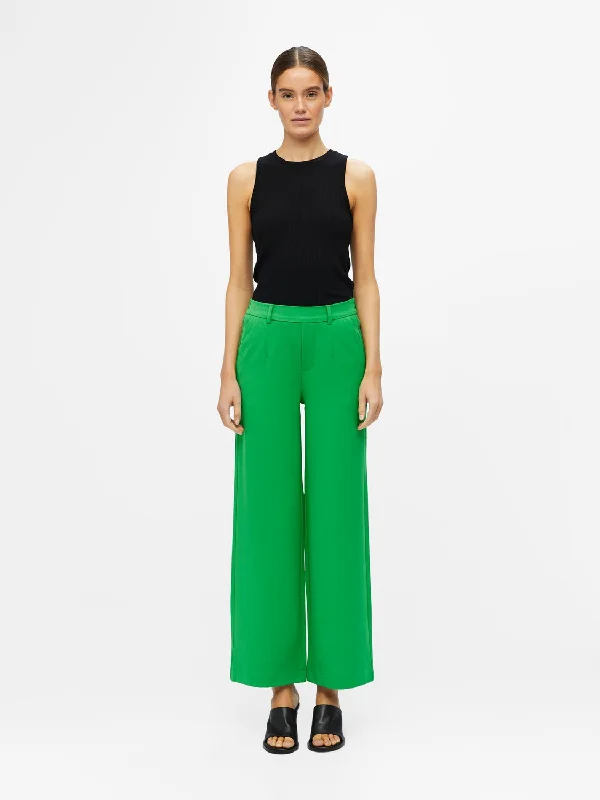 Lissey Wide Leg Pants (Green)