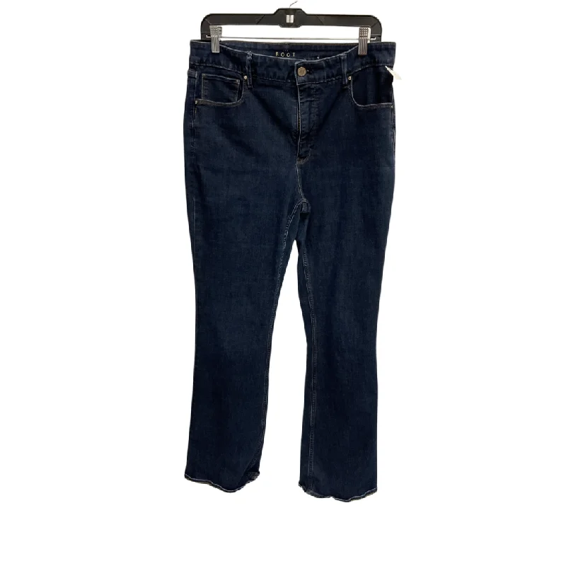 Jeans Boot Cut By White House Black Market In Blue Denim, Size: 14