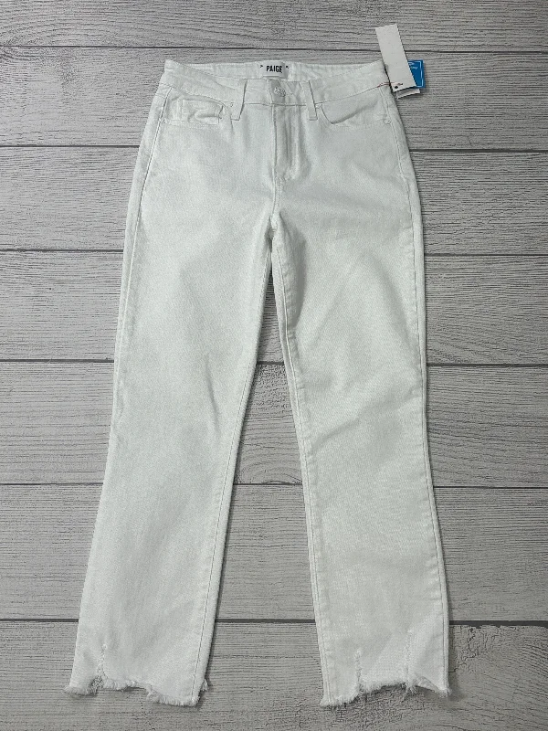 Jeans Designer By Paige In White, Size: 2