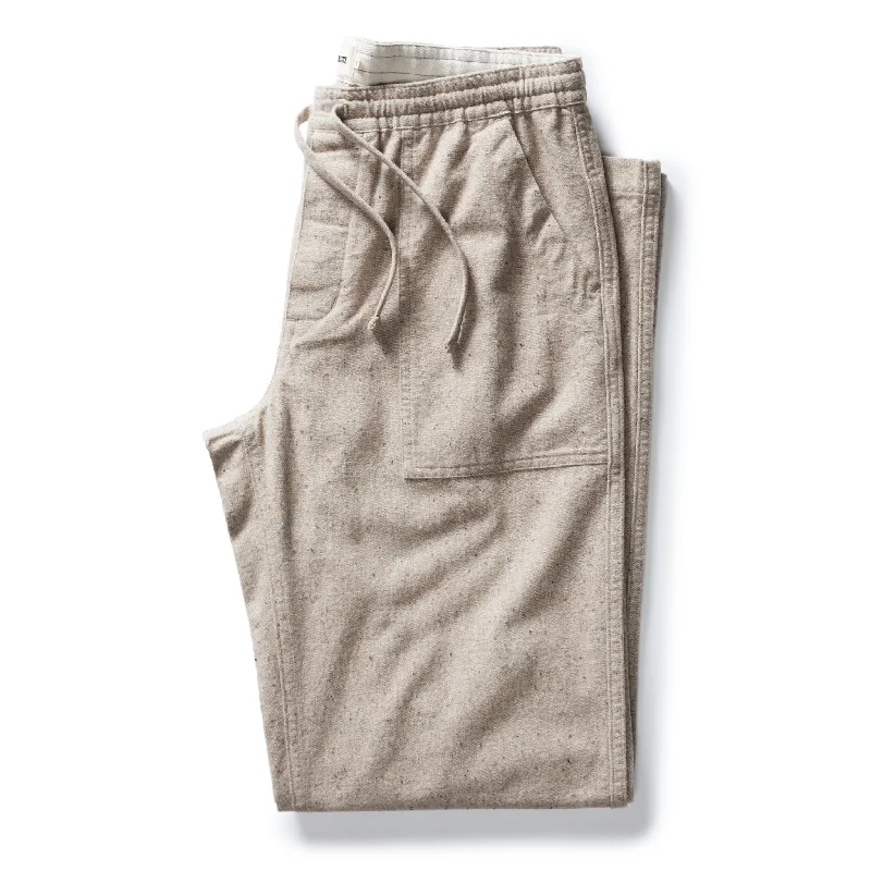 The Breakwater Pant in Oat Donegal